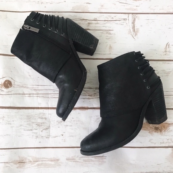 jessica simpson black ankle boots